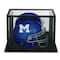 Black Football Helmet Display Case with Mirror Back by Studio Décor®